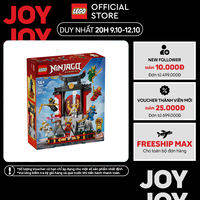 LEGO NINJAGO 71866 Bộ Lắp Ráp Ngôi Đền Và Các Nhân Vật Ninja – Kỷ Niệm 15 Năm (447 chi tiết)