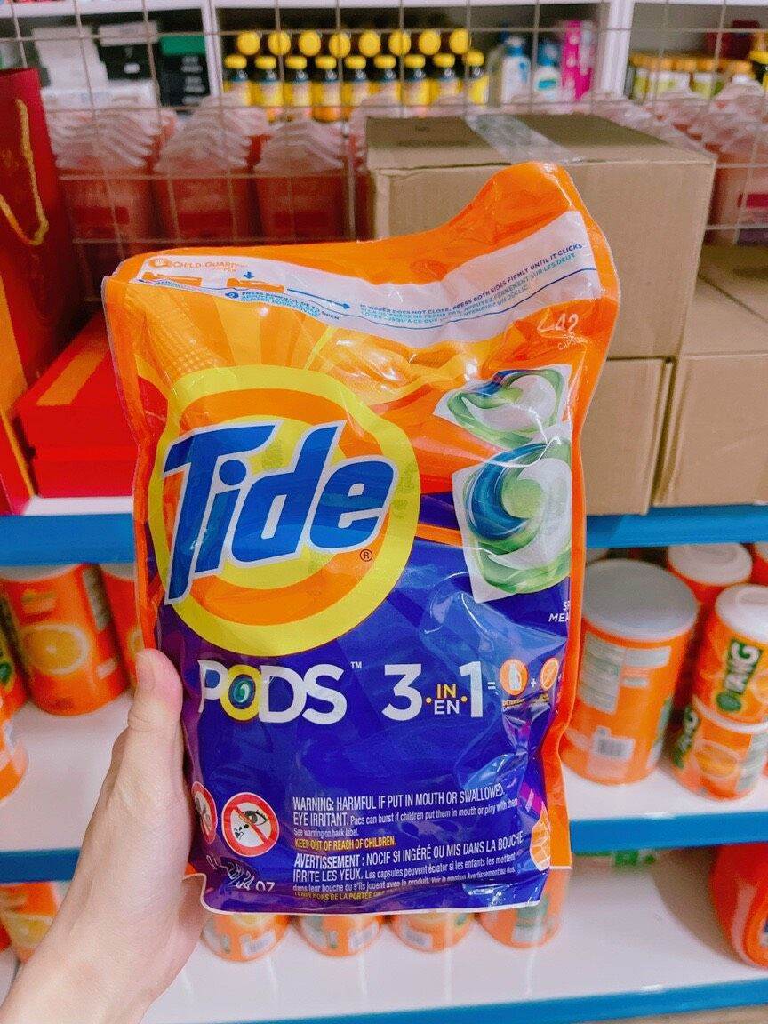Viên giặt Tide Pods