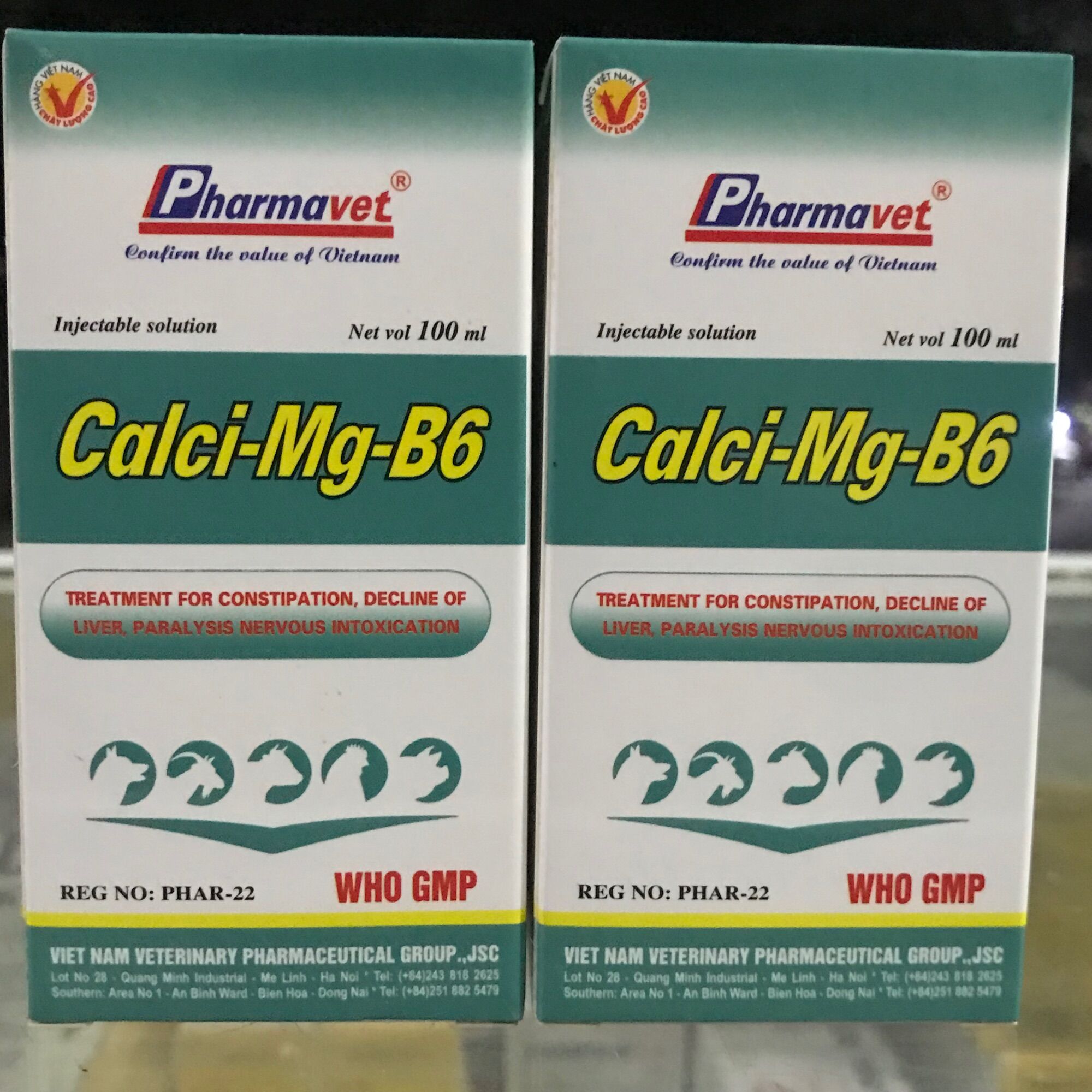 Canxi mg b6 100ml cho nái sau sinh