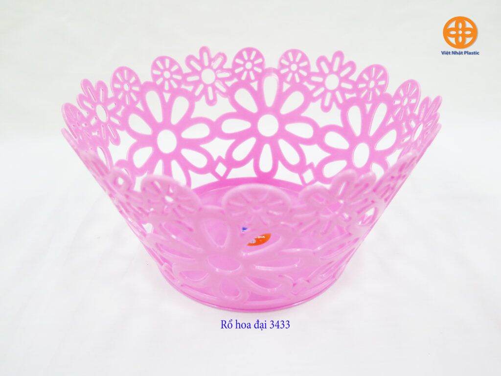 Rổ hoa có 3 size hàng Cao cấp nhựa việt nhật