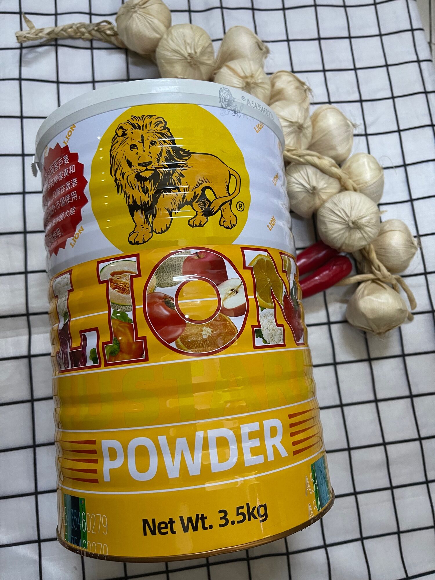 BỘT SƯ TỬ LION/ BỘT TRỨNG SỮA / CUSTART POWDER 3.5KG