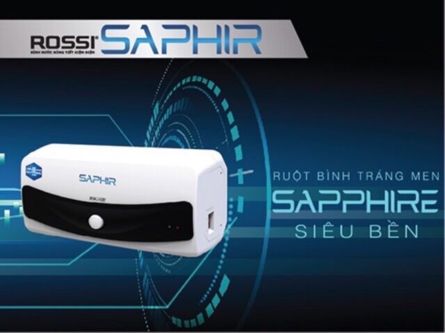 Bình nóng lạnh Rossi Saphir 20l ngang