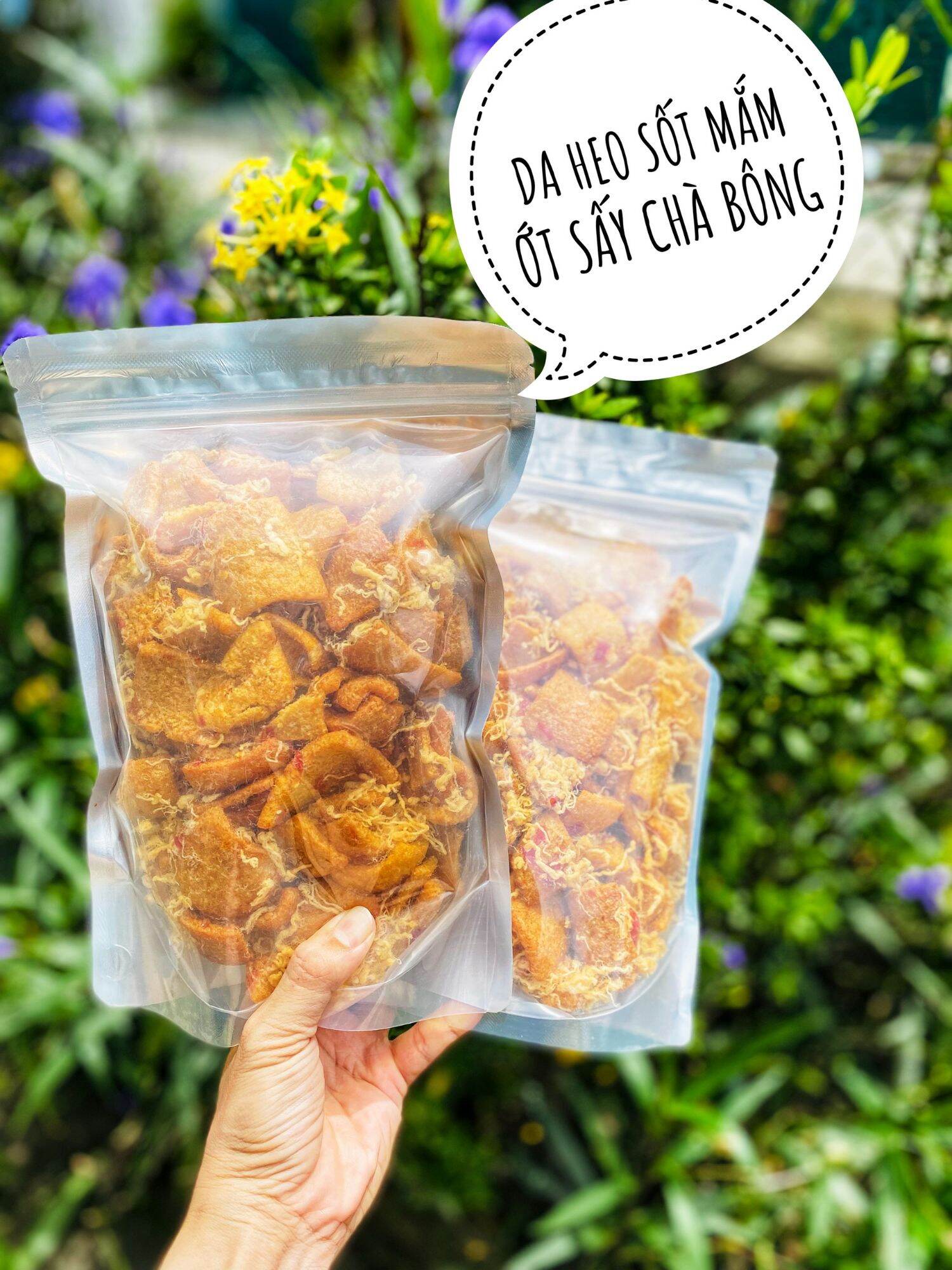 DA HEO SẤY CHÀ BÔNG mắm ớt 300g
