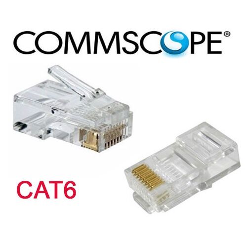 Túi 10 hạt mạng Cat6 Commscope chân đồng chính hãng