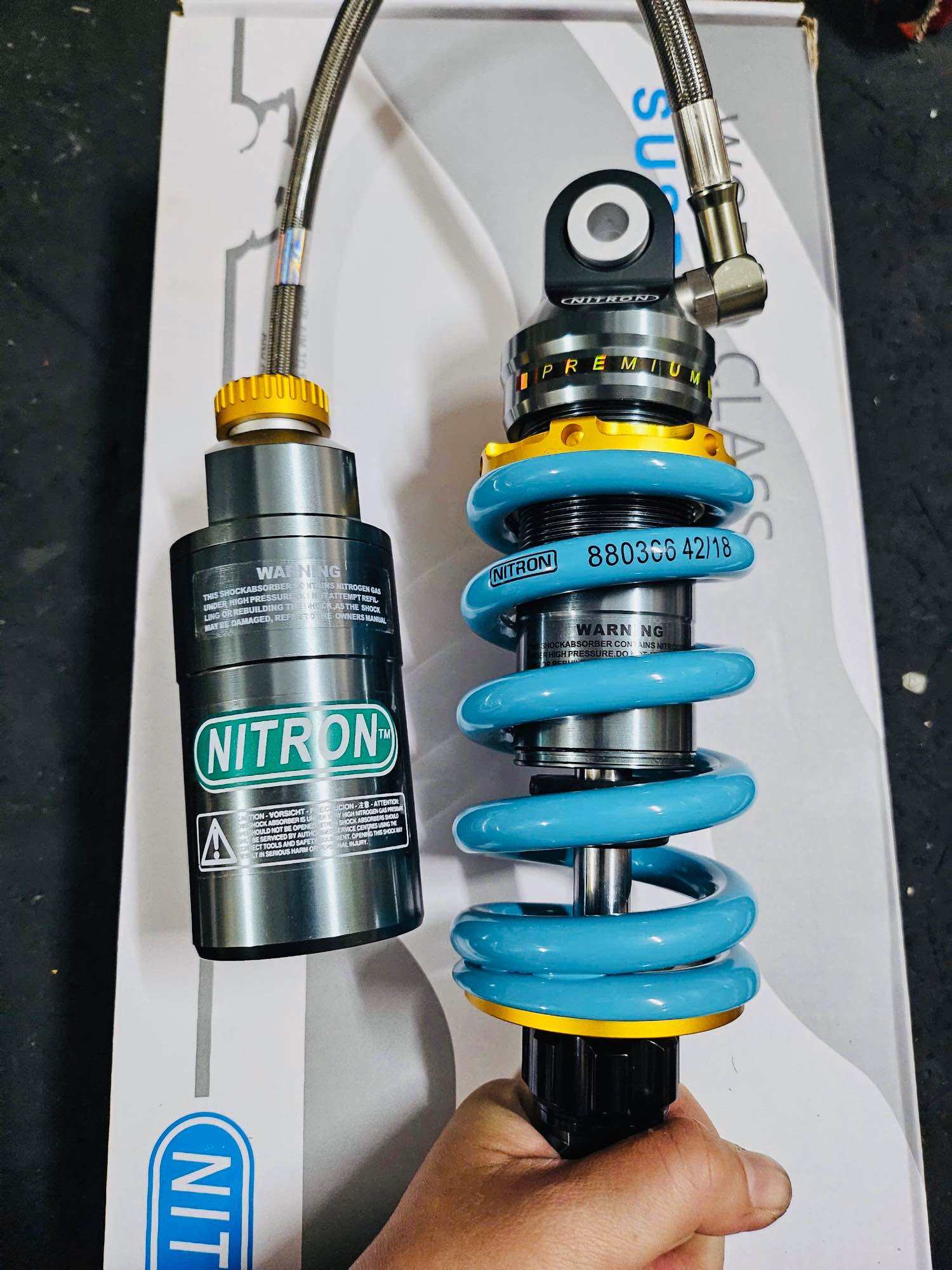 Phuộc nitron bình dầu winner winner x