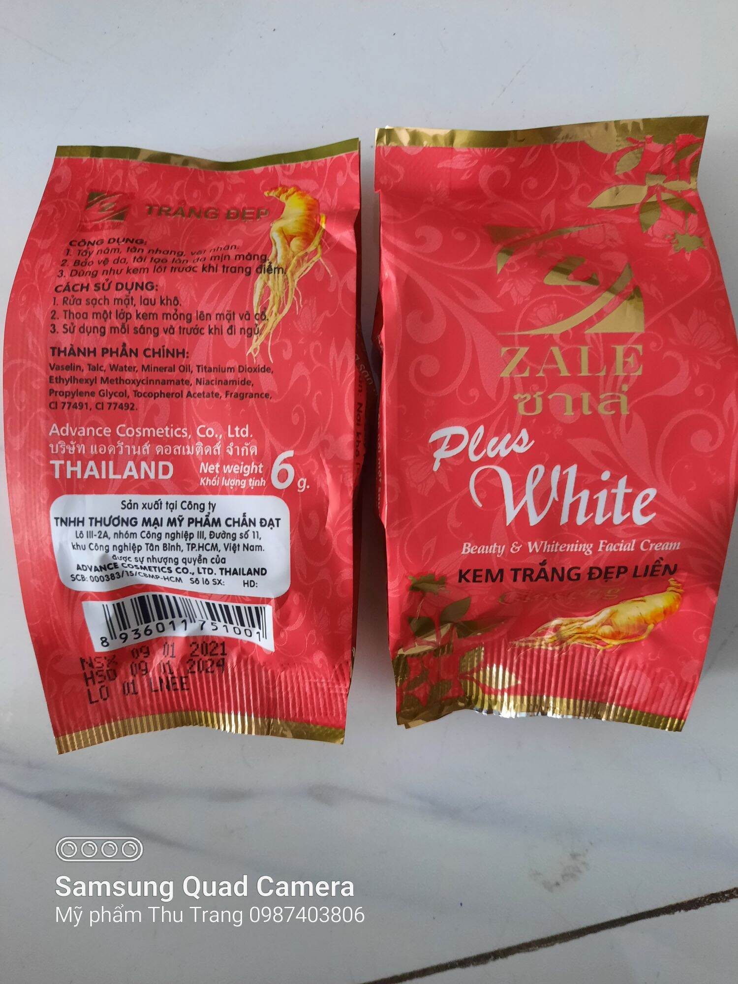 Lố 12 hũ kem zale đỏ plus