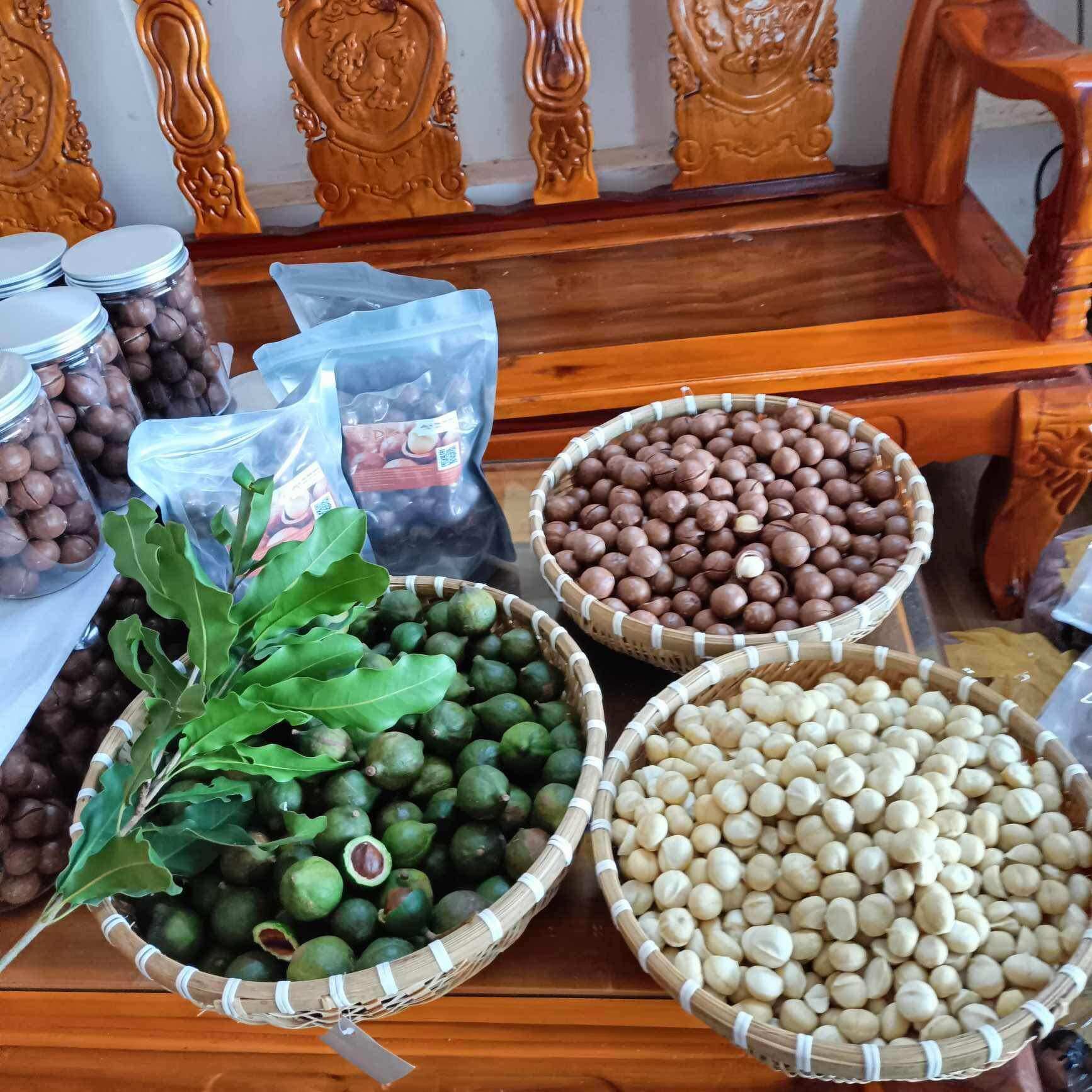 Macca sấy khô tách kẽ hàng loại 1