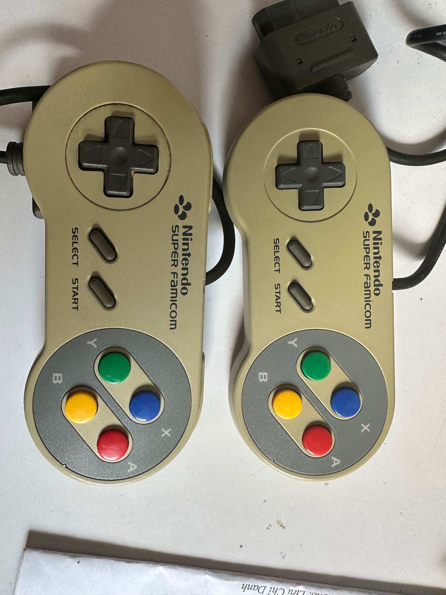 Cặp tay game super famicom chính hãng