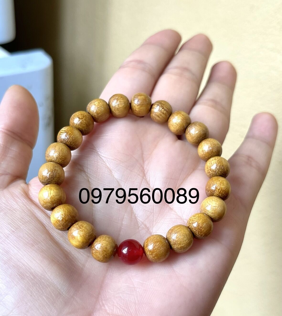 Vòng dâu tằm người lớn đính đá