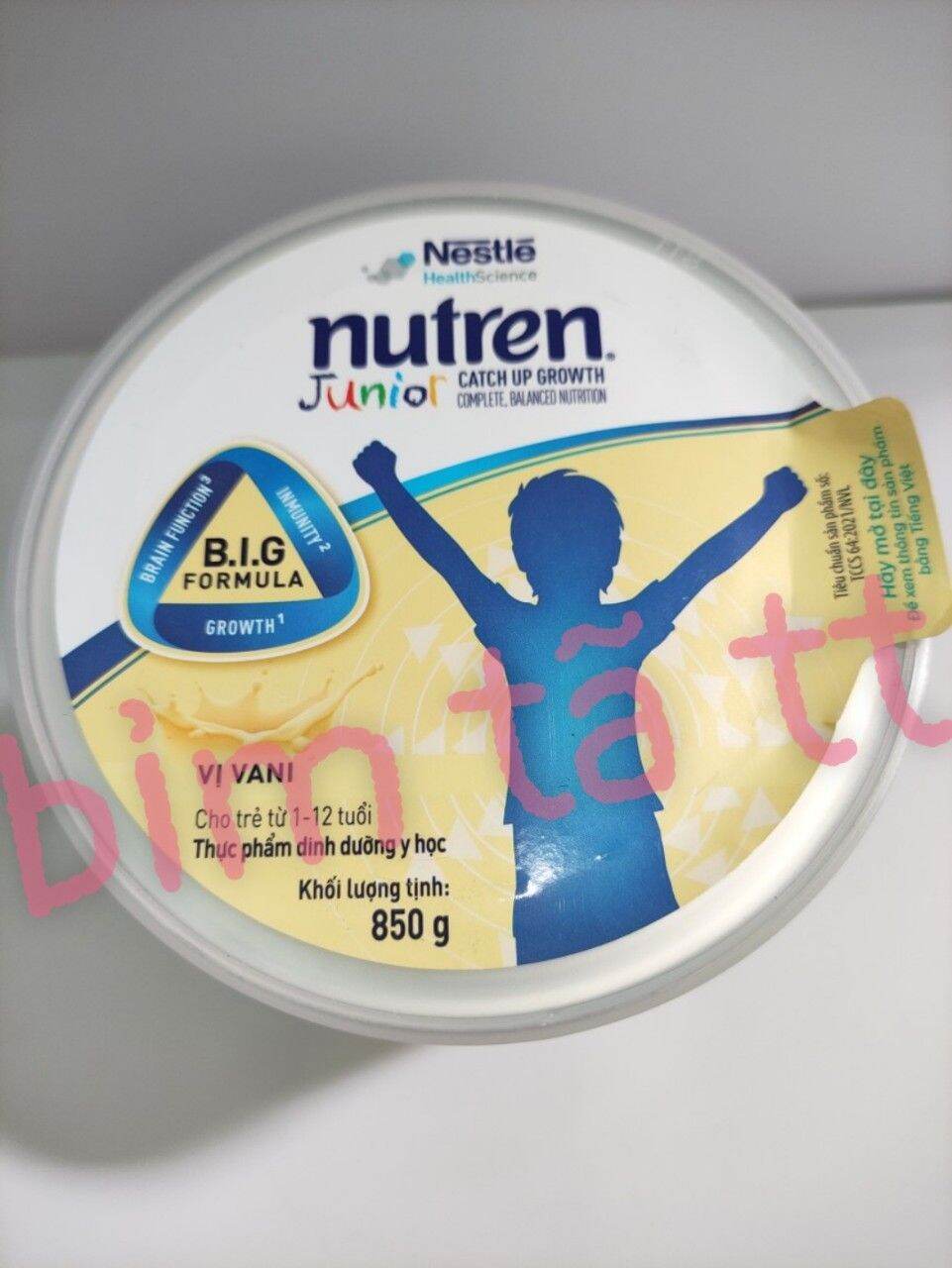 *KÈM QUÀ* Sữa Nutren Junior 850gr date mới nhất 2024