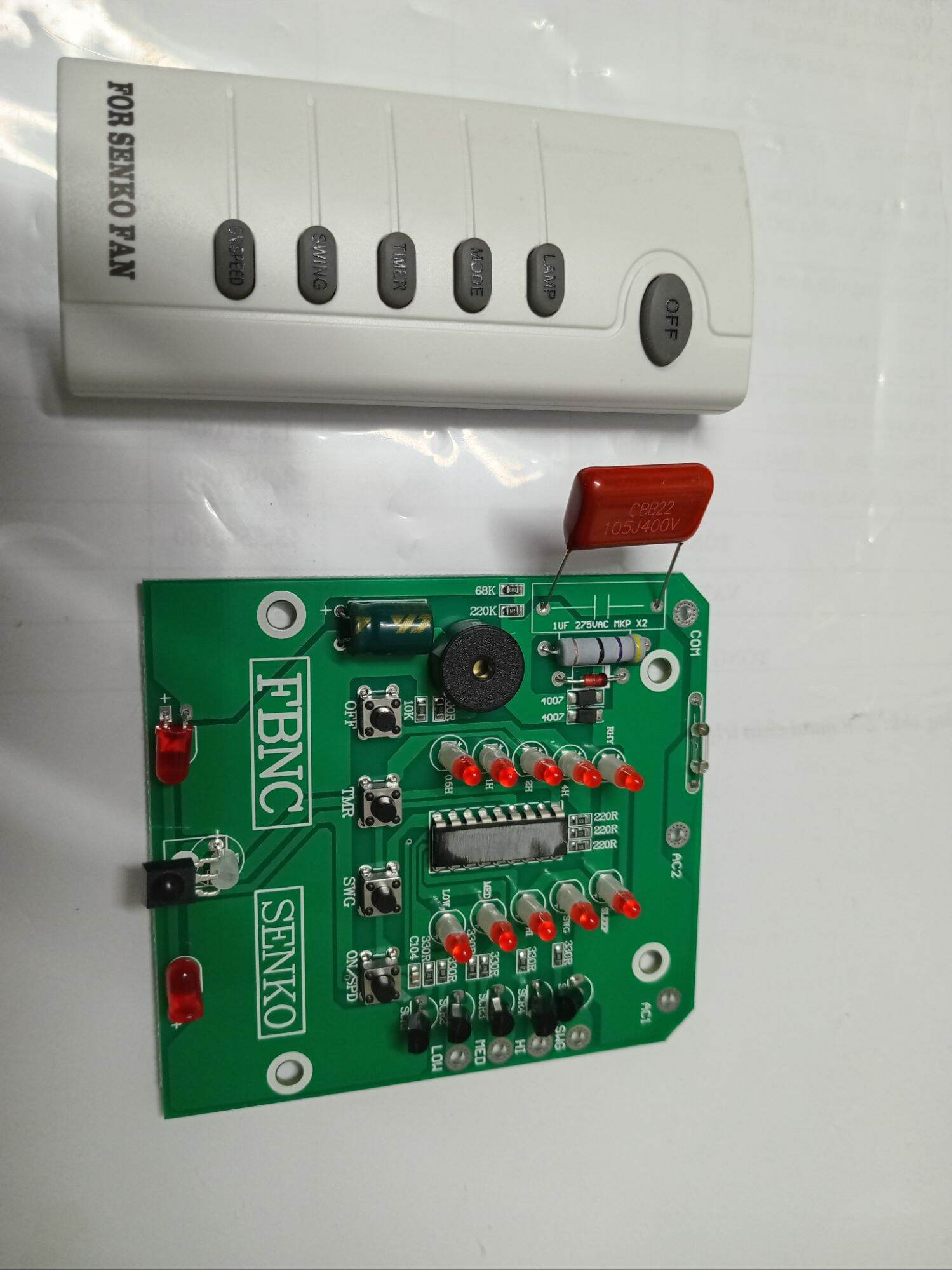Bo mạch điều khiển quạt treo tường senko
