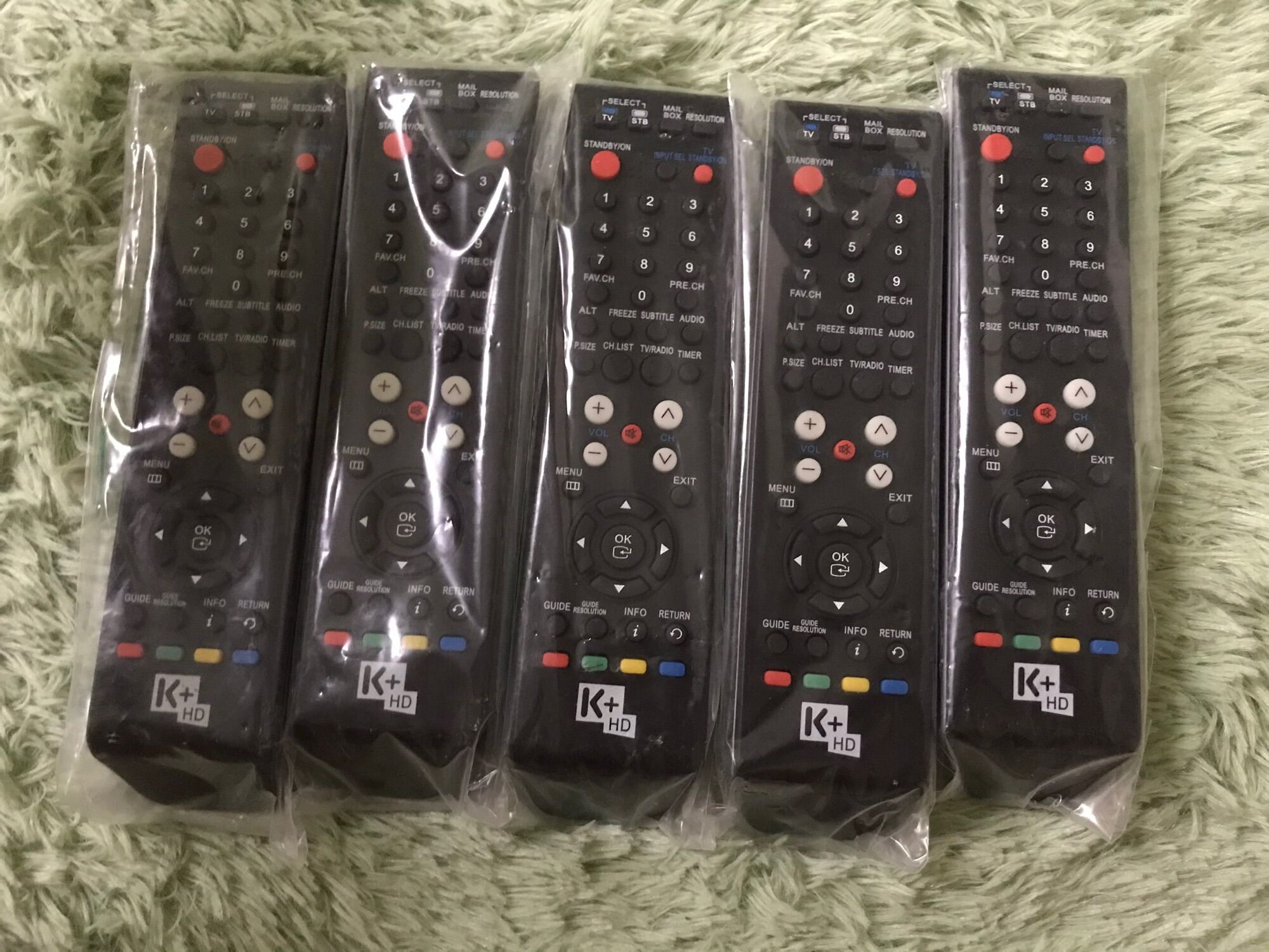 Remote điều khiển đầu thu K+ HD