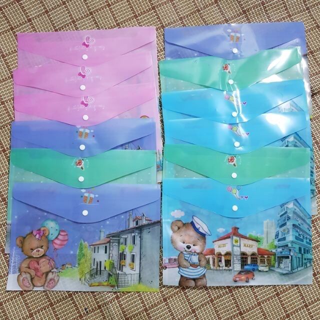 Túi my clear hình, cặp đựng tài liệu