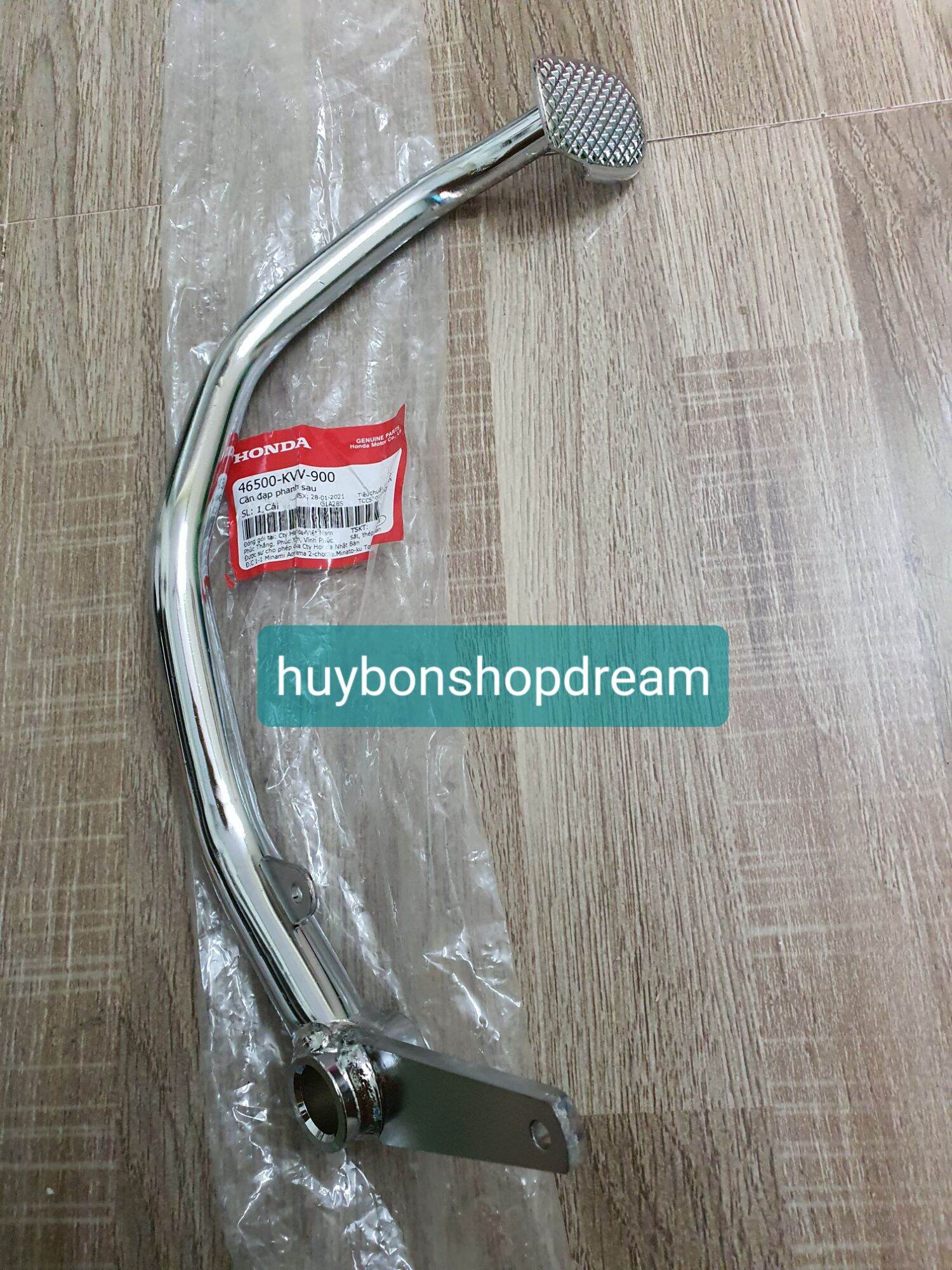 Cần phanh xe Dream xi bóng