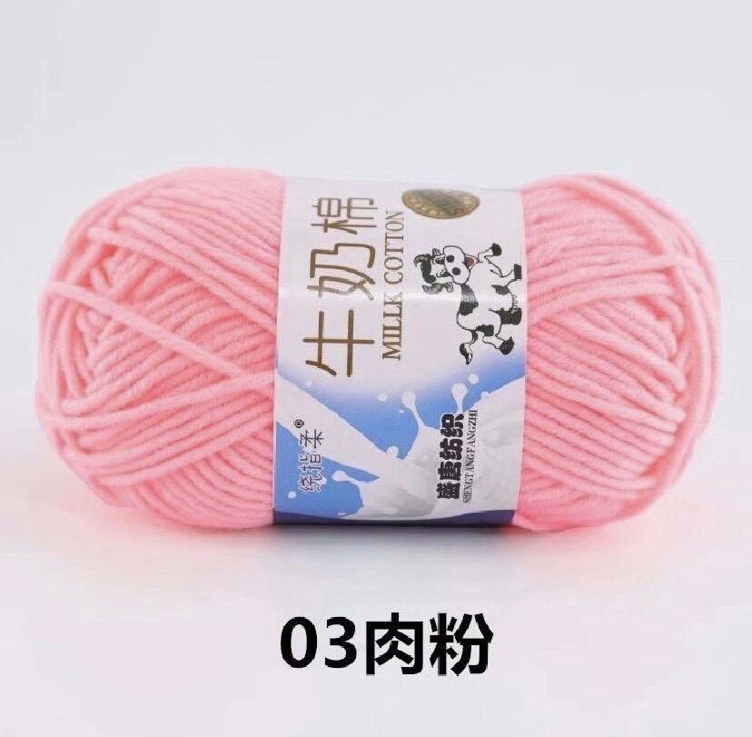 Len milk bò 50g bảng 92 màu
