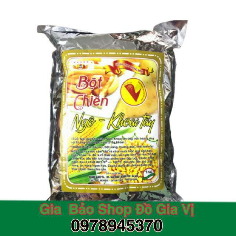 Bột Chiên Ngô Chiên Khoai Gói 1kg