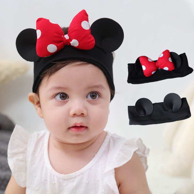 Băng đô nơ Mickey dễ thương cho bé
