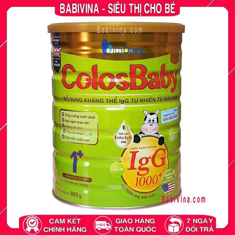 SỮA BỘT COLOSBABY GOLD 1+/2+/0+ 800g