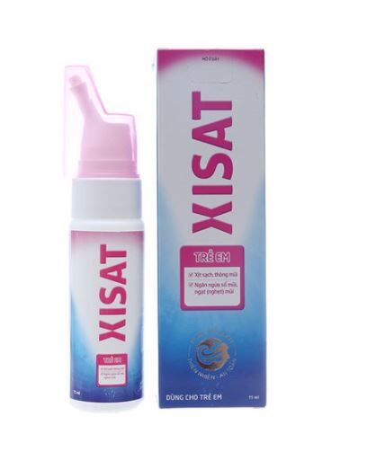 Nước biển sâu Xisat - 75ml - xịt sạch Thông mũi