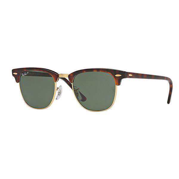 [Chính Hãng] Kính Mát RayBan Clubmaster RB3016 990/58 Green Polarized