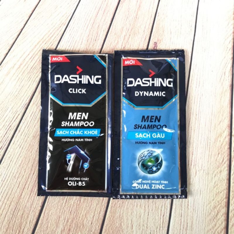1 GÓI - Dầu gội Dashing sạch gàu cho nam