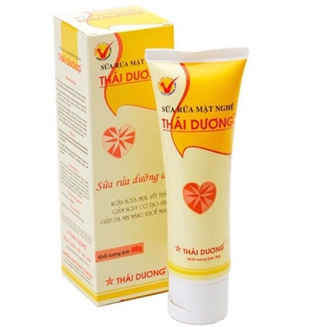 [HCM]Sữa rửa mặt nghệ Thái Dương 90g