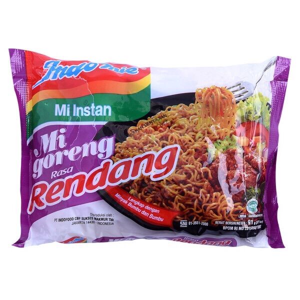 Mì Xào Khô Goreng Indomie Gói 85G Các Loại