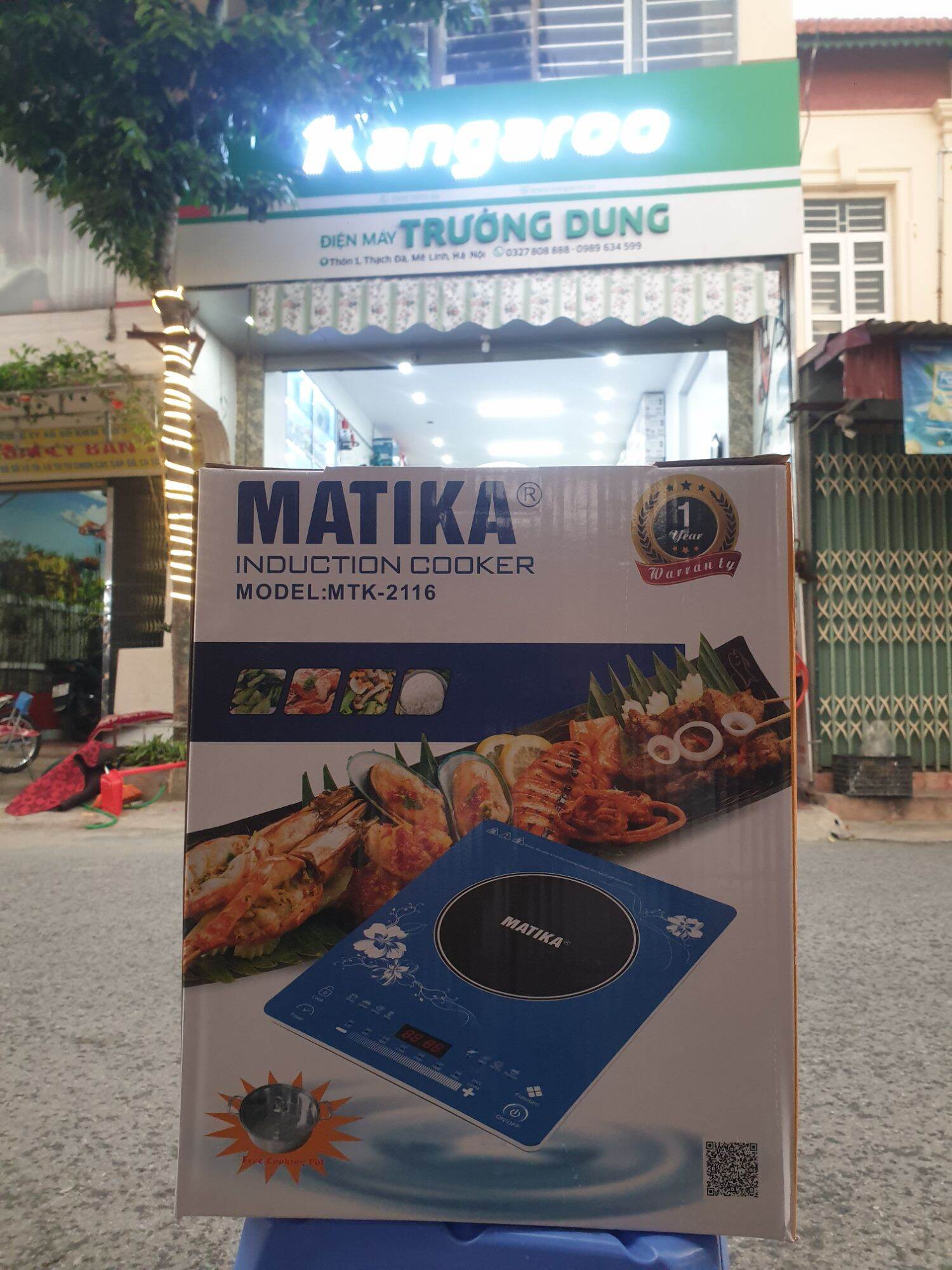 Bếp điện từ MATIKA . MTK 2116