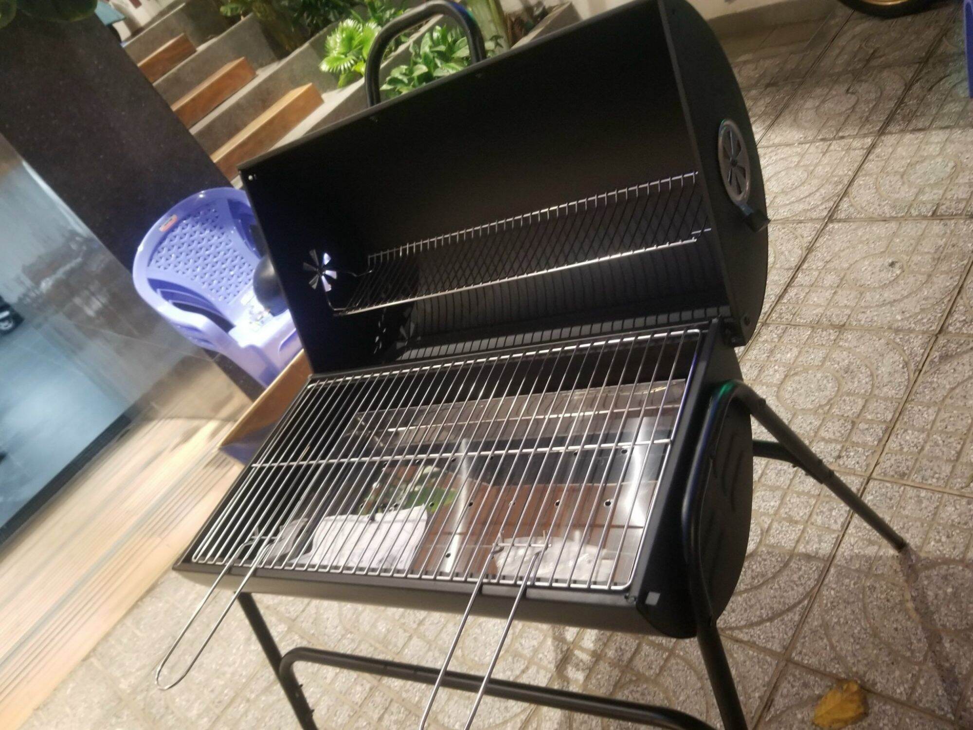 Bếp nướng than hoa Barell xuất khẩu
