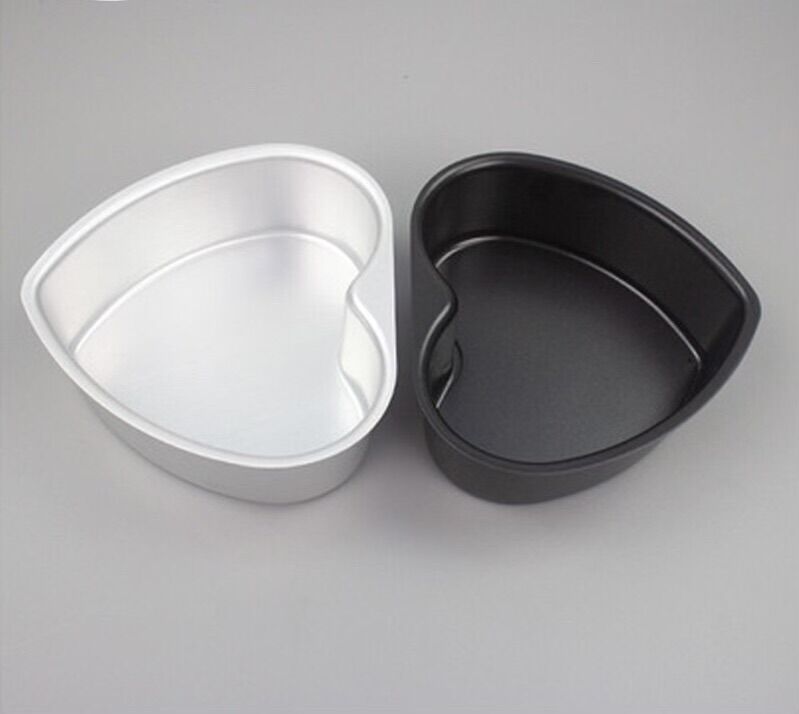 Khuôn trái tim đúc đế rời 13cm