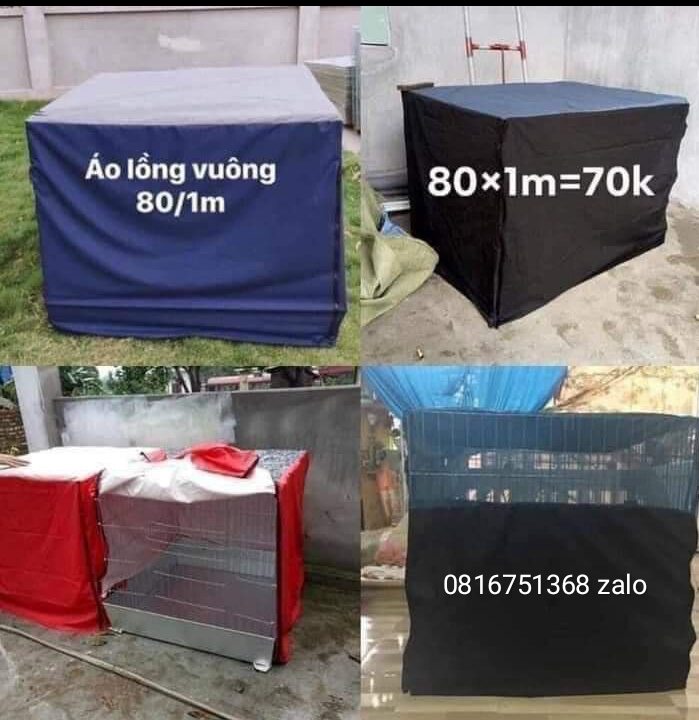 Áo lồng 1m vuông+bịt mỏ gà chọi gà nòi gà tre
