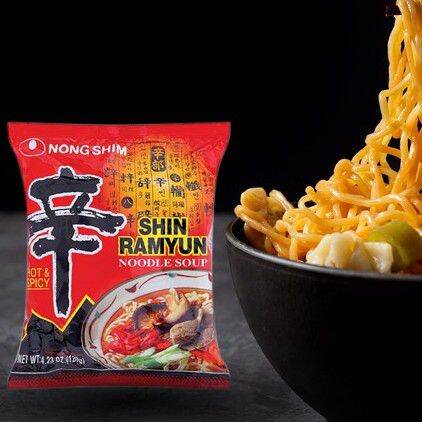 Lốc 5 gói mì cay shin 120g