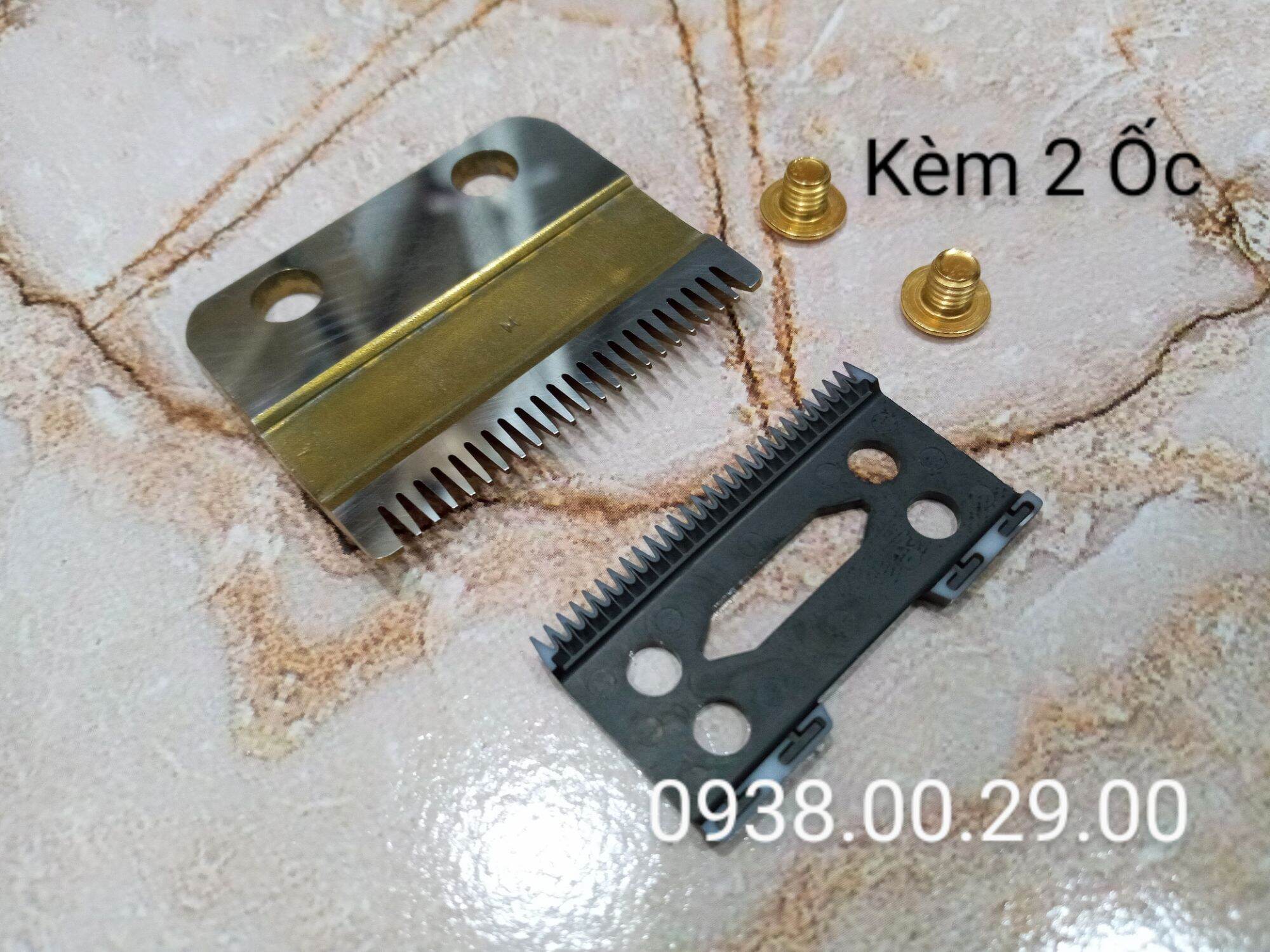 Lưỡi Tông Đơ Wmark Gold Sứ Carbon Lắp Cho Tông Đơ Kemei, Wahl. Bộ Lưỡi Thép Carbon Cao Cấp Cắt Siêu Ngọt. (Ảnh thật). 