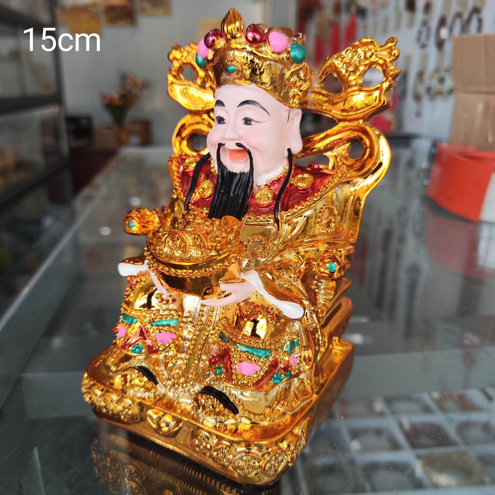 Tượng Thần Tiền Đặt Bàn Thờ Thần Tài Thổ Địa