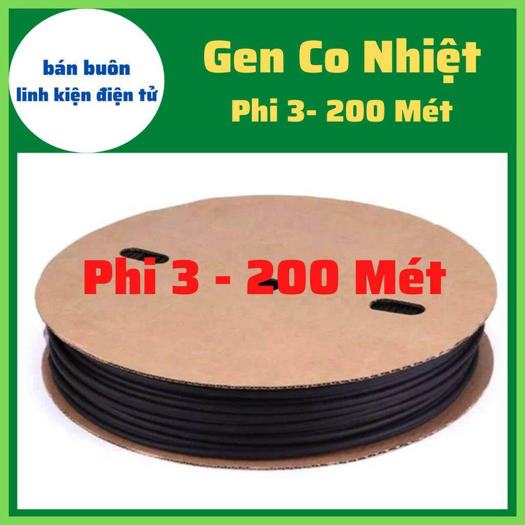 Gen co nhiệt phi3 cuộn dài 200m