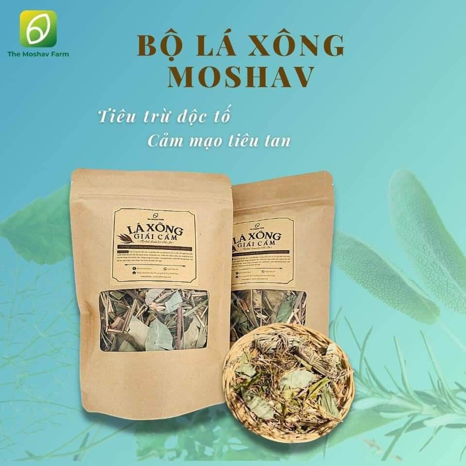 Lá Xông Giải Cảm The Moshav Farm ( 1 Túi )