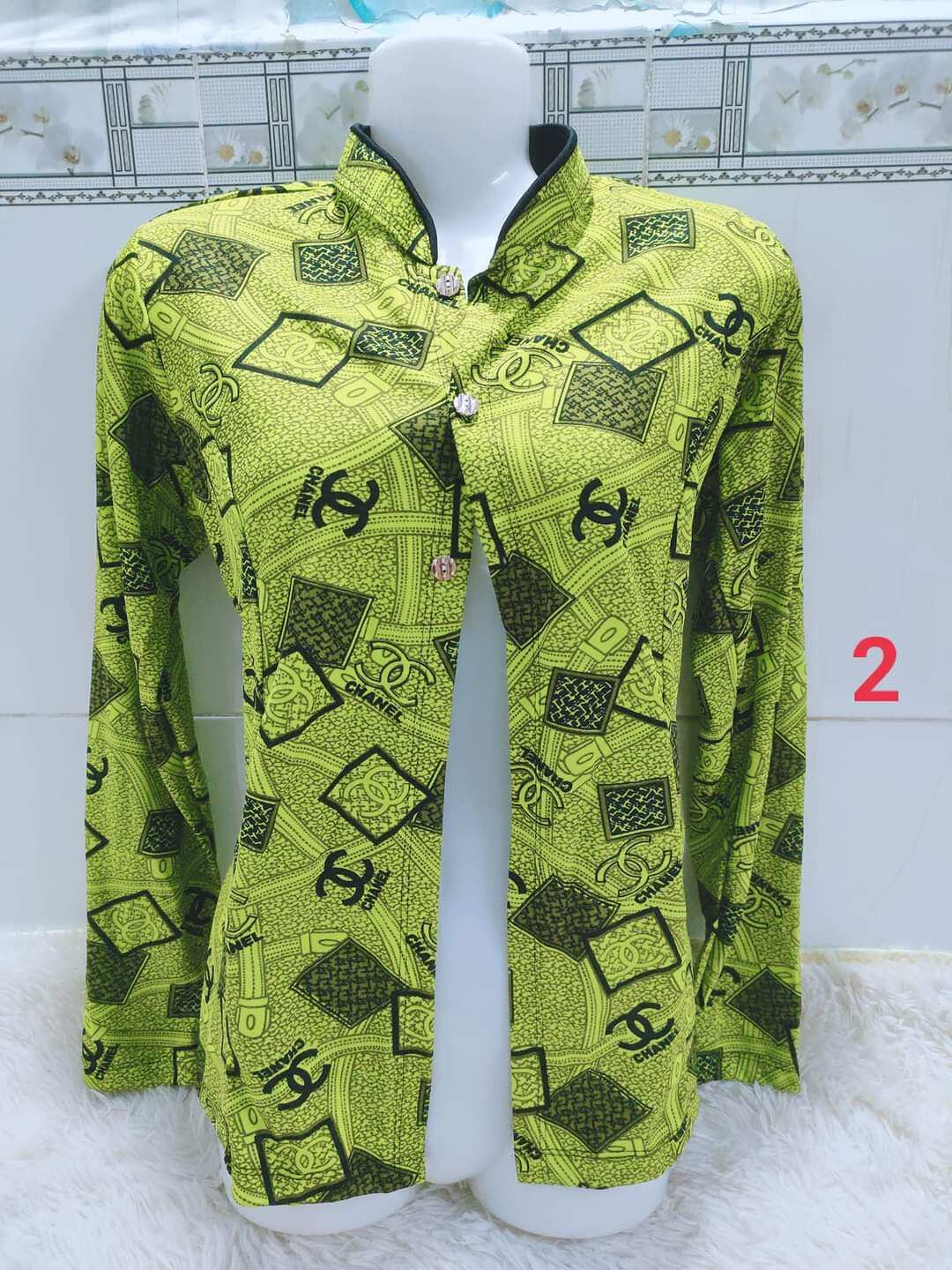 ÁO KHOÁC XỐP BÔNG DÀI. COMBO 2 ÁO 80K.