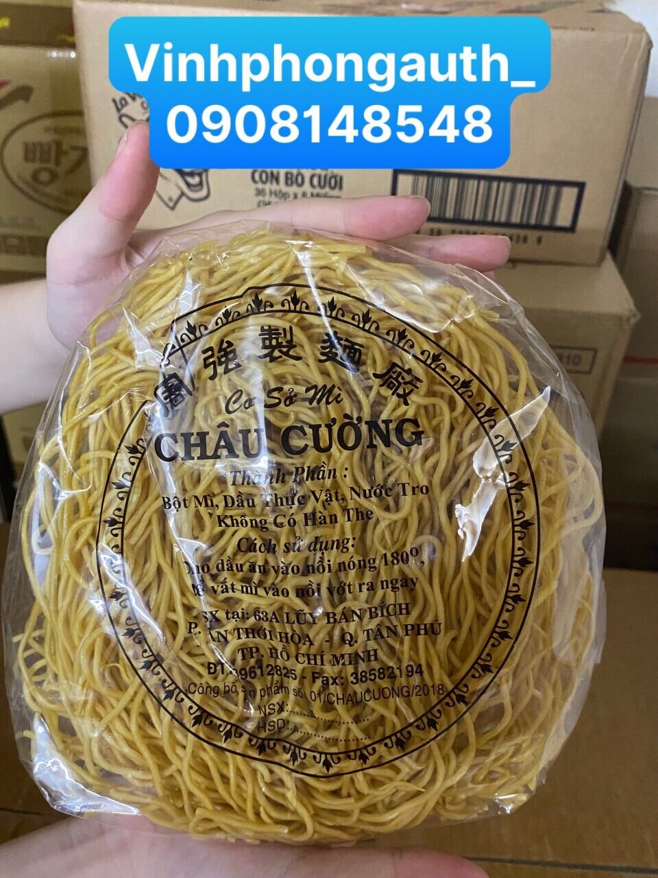Mì xào giòn Châu Cường 500gr