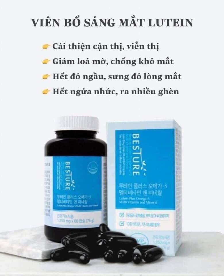 Bổ mắt besture 60viên nội địa hàn quốc