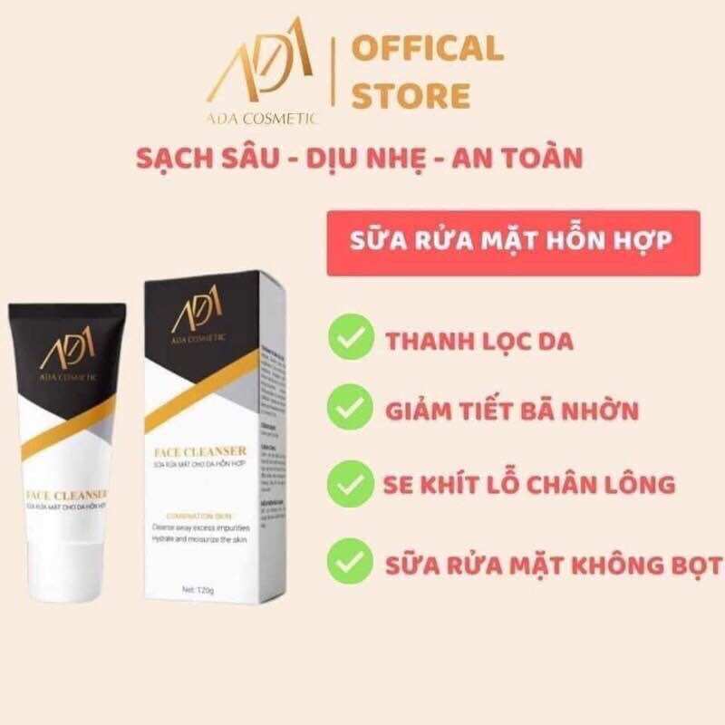 Sữa Rửa Mặt Không Bọt ADA Kiềm Dầu