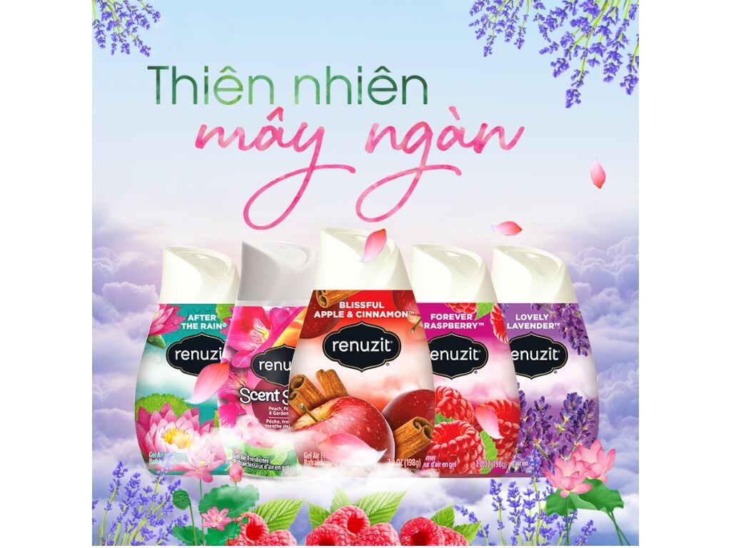 Sáp thơm phòng Renuzit Mỹ 198g