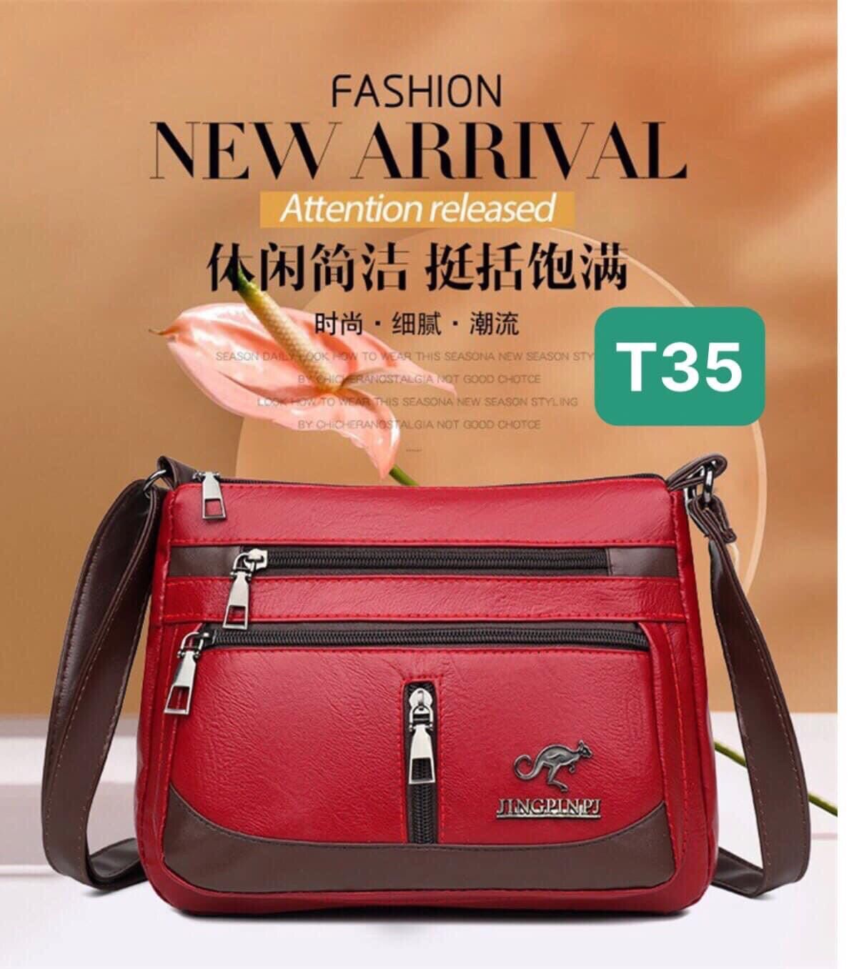 Túi da mềm Vân cừu xinh xắn T35