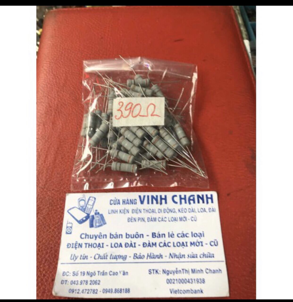 100 con trở 2w 390ohm