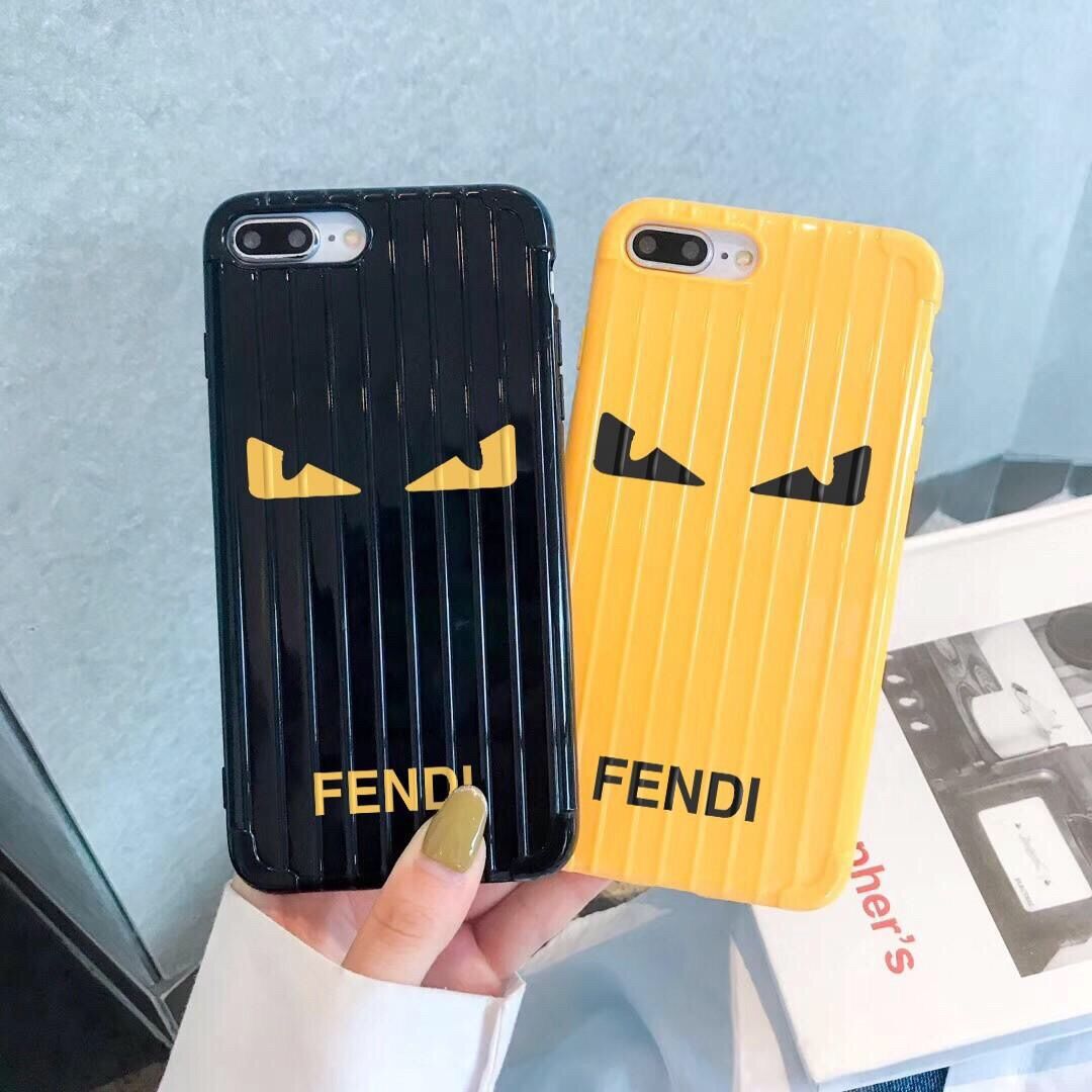Ốp vali Fendi hình con mắt cho Iphone