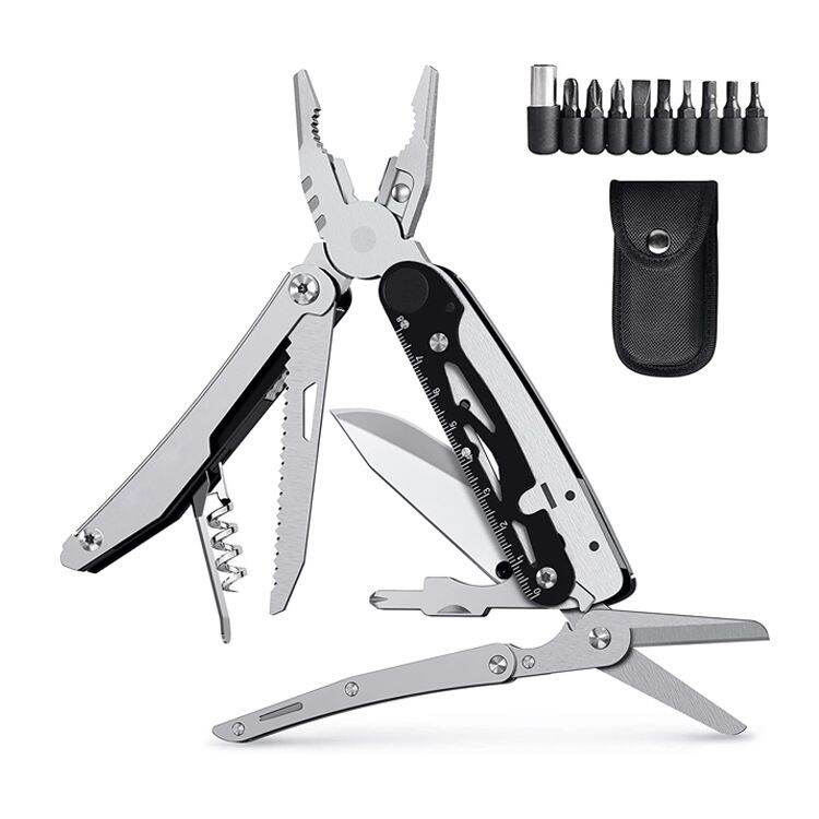 Kềm đa năng edc gấp gọn có lưỡi kéo tháo rời độc đáo