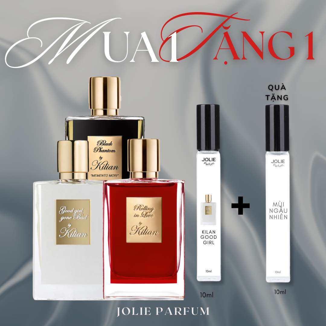 Nước Hoa chiết nữ Kilian Rắn trắng Rắn đỏ Rắn đen 10ml - Jolie Perfume Oil