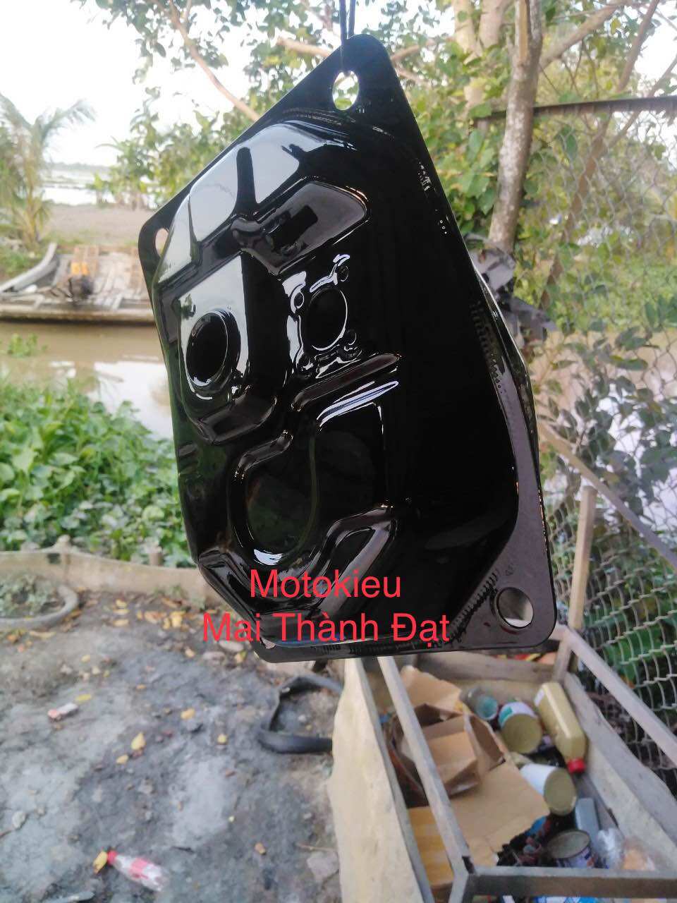 Màu Sơn Đen 2k Tự Bóng 4:1 ( Sơn oto xe máy )đóng gói tuỳ chọn