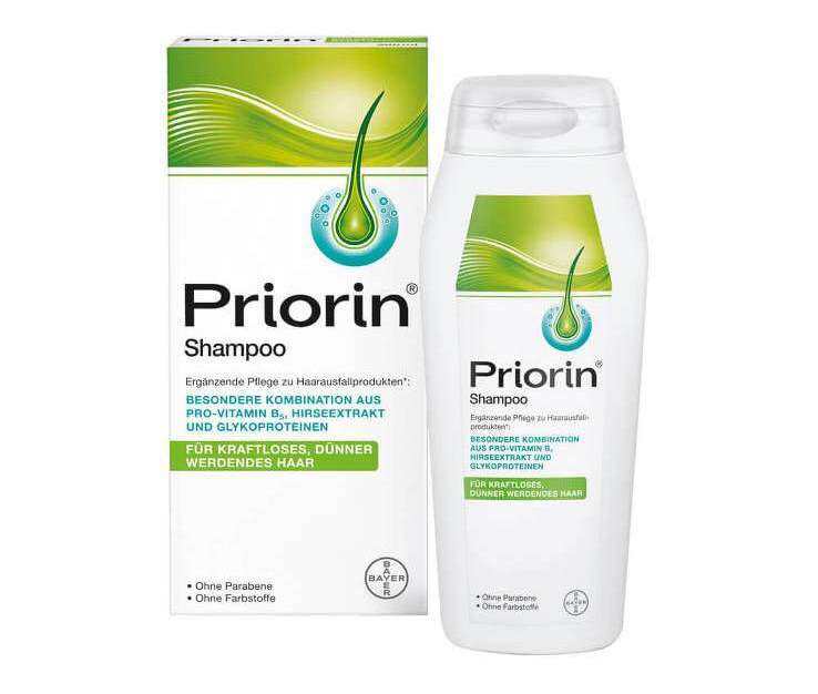 Dầu gội priorin, trị rụng tóc, 200ml