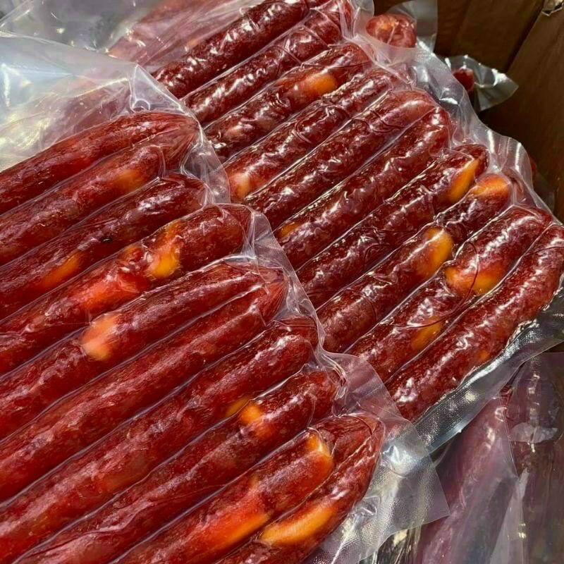 1Kg lạp xưởng tôm trứng muối loại 1