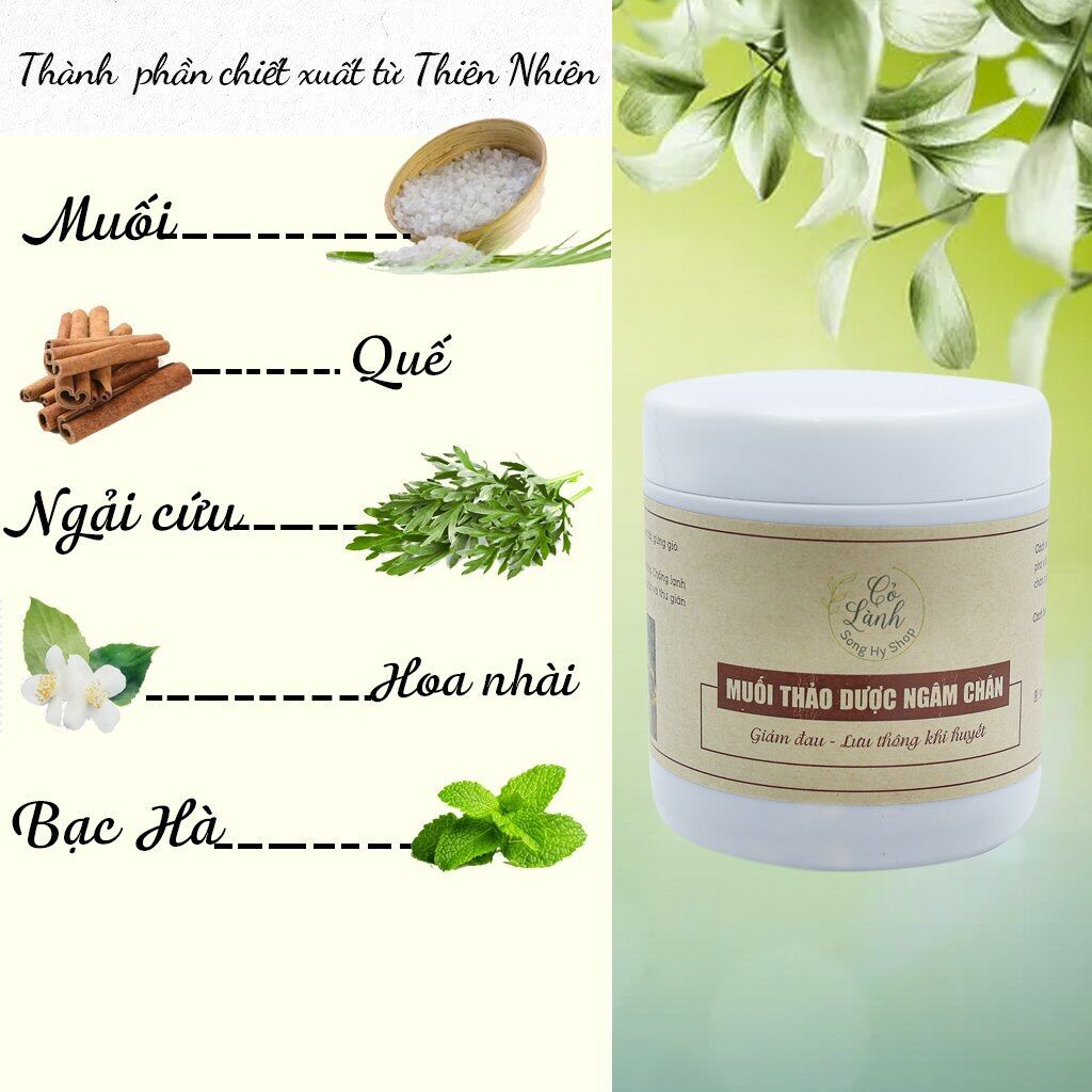 Muối ngâm chân thảo dược Cỏ Lành 400G